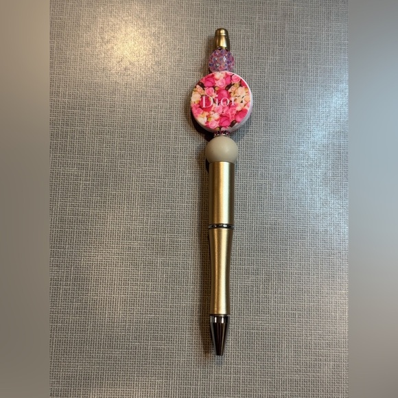 Dior Gold and Pink Decorative Pen - Picture 1 of 1